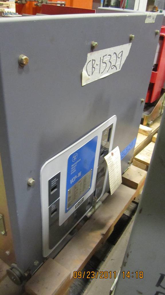 1200 Amp, WESTINGHOUSE, 50VCPW250, 4160 V., UNUSED, 120 VAC CLOSE CAP TRIP: -1