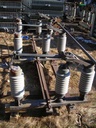 600 Amp, PORTER, No. FMK40A, 34500 V., AIR BREAK, UNDER-HUNG MOUNTED