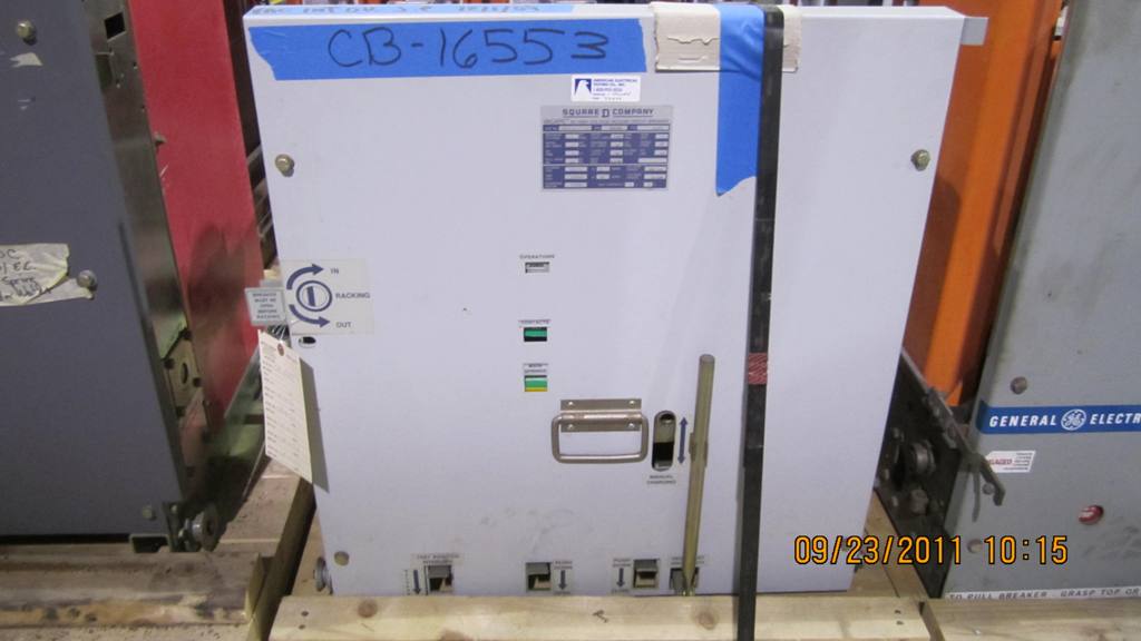 1200 Amp, SQUARE D, VAD3-05025-12, 4760 V, E/O, D/O, 125 VDC CLOSE/TRIP
