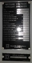 1200 Amp, SQUARE D, VR-1000, 13.8 KV, 125 VDC, 2000, VACUUM, BREAKER:1