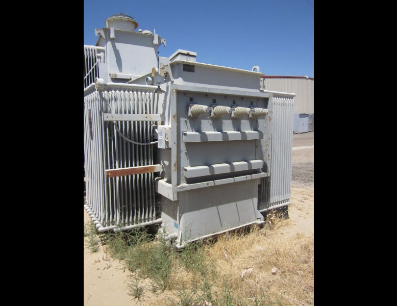5000/5600 KVA, Pri 12470 D, Sec 4160Y/2400, 1987, WESTINGHOUSE, SUBSTATION:1