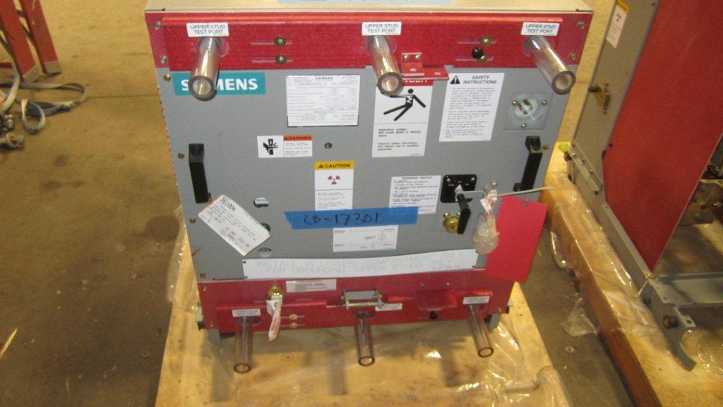 1200/2000/3000 Amp, SIEMENS, GMSG-EO-TYPE D, 15 KV, GROUND & TEST DEVICE, UNUSED