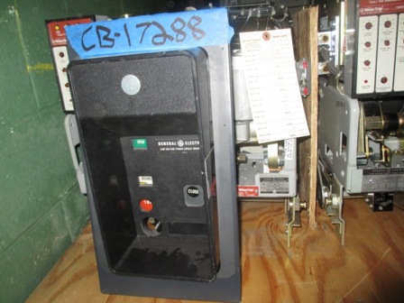 1600 Amp, GENERAL ELECTRIC, AKR-6D-50, 480 V., 120 VAC, MICRO-VERSA TRIP LSIG:1