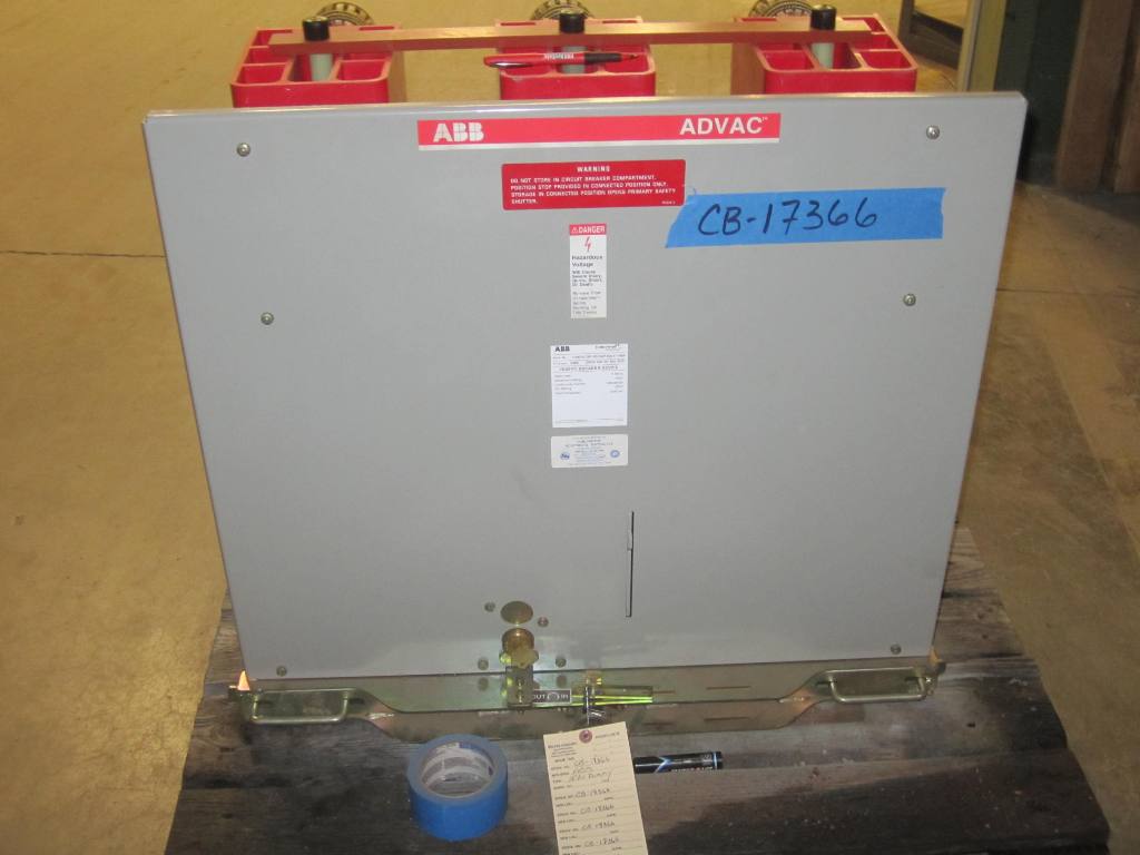 1200 Amp, ABB, ADVAC, 15 KV, DUMMY TIE BREAKER