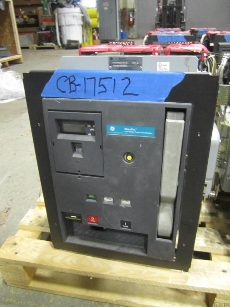 1600 Amp, GENERAL ELECTRIC, WPF-16, 480 V., E/O, D/O, 48 VDC, BELL ALARM, LSIG