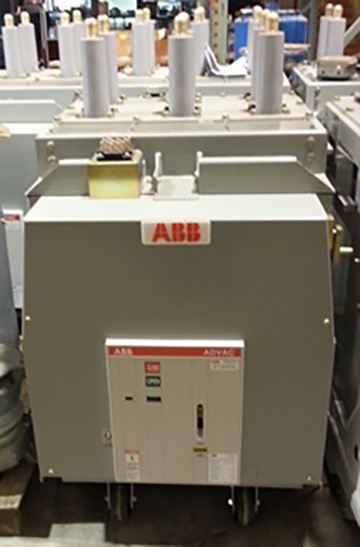 1200 Amp, ABB, RADVAC, 13.8 KV, 2009, VAC RETRO-FIT FOR AM13.8-500-12,125 VDC:1