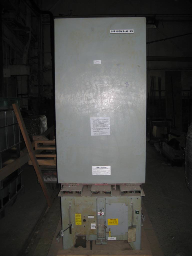 3000 Amp, SIEMENS, FA-350B, 4160 V., 41 KA EO/DO, 125 VDC CL/TR/MOT