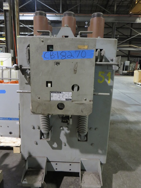 3000 Amp, GENERAL ELECTRIC, AM-13.8-1000-4H, 13.8 KV, ELECTRIC, SPRING CHRGD