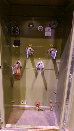 750 KVA, Pri 4160 D, Sec 208Y/120, ABB, DEAD FRONT, LOOP FEED, FUSED