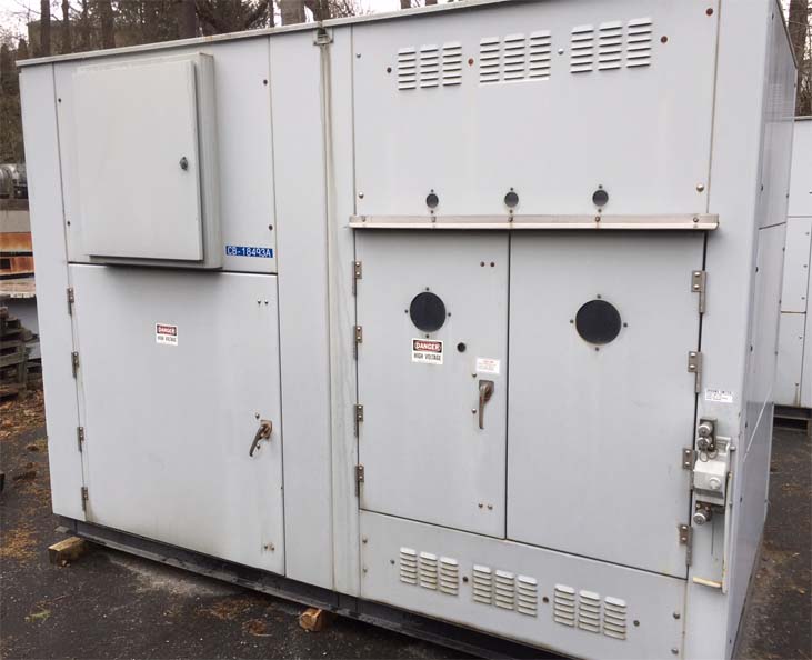 3000 KVAR POWELL OUTDOOR CAPACITOR BANK, 13.8 KV,