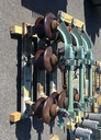 1200 AMP, SOUTHERN STATES, WAG, 38 KV, HORIZONTAL MOUNT, VERTICAL BREAK, GOAB;
