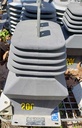 34500 V ABB TYPE KOR-20 CURRENT TRANSFORMER, 1200:5 RATIO, STYLE 7524A22G21
