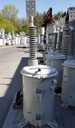 25000 V, 14400 V PRI, Sec. 120/72 V SEC, 120/200:1, ABB/KUHLMAN SPOF-150