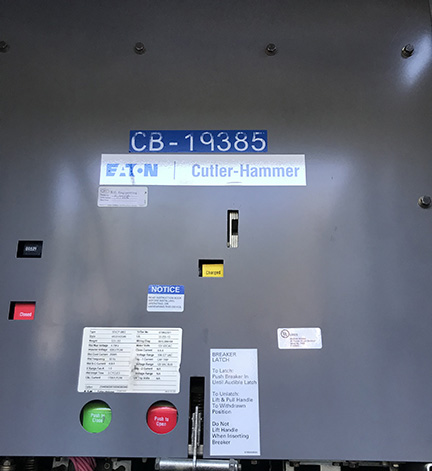 2000 Amp, EATON, 50VCP-W63, 4760 V., 2007, 120 CLSE & CAP TRP, 125 VDC/AC MOTOR