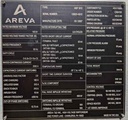 2000 AMP, 145 KV, 125 VDC C&T, AREVA SF6 CIRCUIT BREAKER