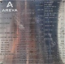 1200 Amp, AREVA, EOX-15, 15000 V., SUBSTATION VACUUM BREAKER