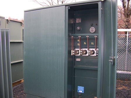 [022322] 1000 KVA, Pri. 13200 V, Y, Sec. 208 V, Y, MCGRAW EDISON, DEAD FRONT, LOOP FEED