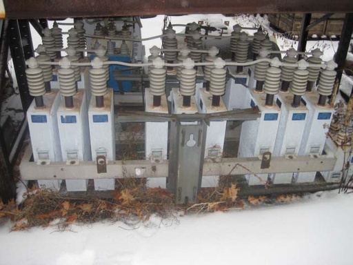 [028005] 1200 KVAR, WESTINGHOUSE, 19920/34500, 6 CANS AT 200 KVAR