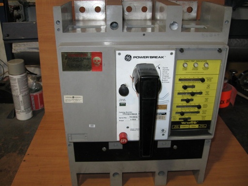[028378] 1200 Amp, GE, TPSS4612SGA3, 600 V., POWERBREAK, STATIONARY MOUNT, MOLDED CASE: 2