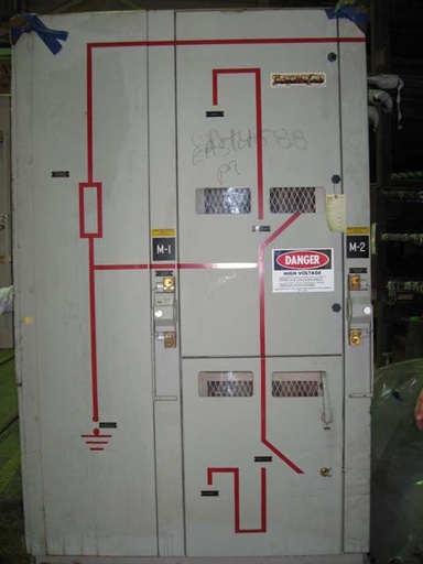 [030009] 600 Amp, POWERCON, No. ALTERNATE/PREF, 13800 V., INDOOR, FUSED, SWITCH