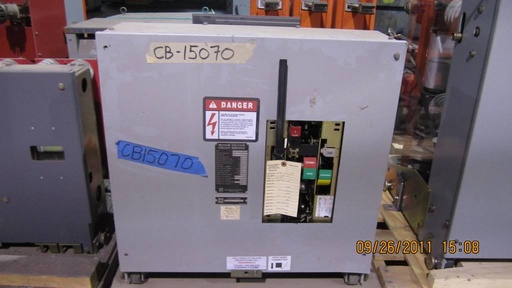 [031251] 1200 Amp, SQUARE D, VR-750, 15 KV, 1997, E/O, D/O, 250 VDC CLOSE & TRIP: -1