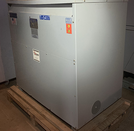 [031807] 225 KVA, OLSUN, 208 V D, 480 V Y, 2001, UNUSED, INDOOR, DRY, UL LISTED: -1