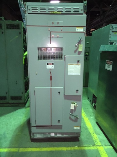 [033017] 600 Amp, CUTLER HAMMER, No. MVS2, 13800 V., UNUSED, INDOOR, FUSED SWITCH: -1
