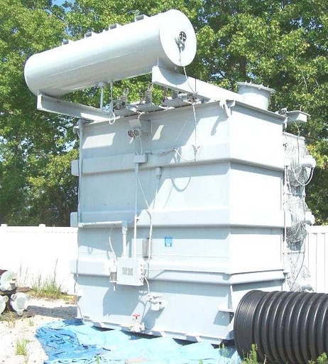 [033267] 7500/10500 KVA, Pri 115000 D, Sec 13800Y/7970, GENERAL ELECTRIC, CONSERVATOR