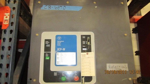 [035930] 1200 Amp, WESTINGHOUSE, 50VCPW-250, 4760 V., 125 VDC MOTOR CLOSE & TRIP:1
