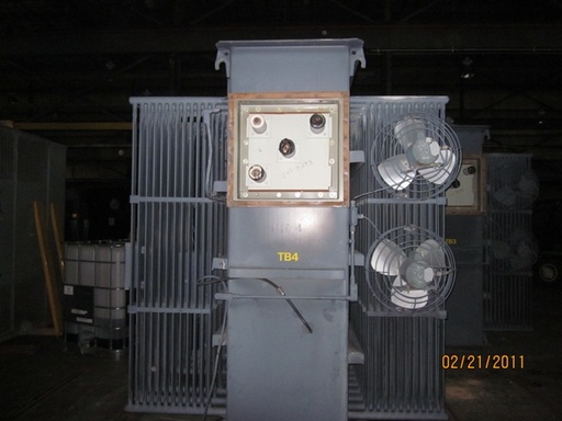 [036121] 3750/4687 KVA, Pri 22900 D, Sec 4160Y/2400, GENERAL ELECTRIC, SUBSTATION