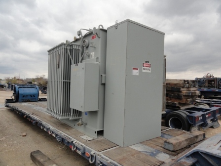 [036300] 7500 KVA, Pri 12470Y/7200, Sec 4160 D, ABB, SILICONE, SUBSTATION, UNUSED