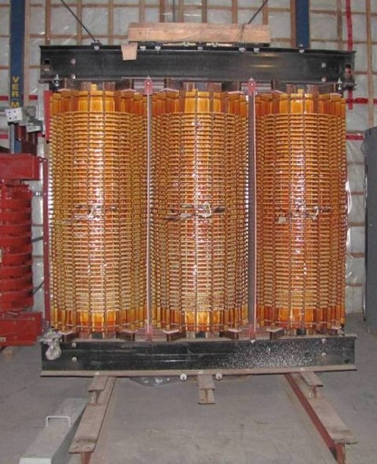 [036605] 4000 KVA, Pri 12470 D, Sec 600Y/347, 1990, HAMMOND, DRY TYPE, CORE & COILS:1