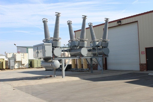[036909] 1600 Amp, HITACHI, HVB 242 31500, 242 KV, SF6, 125 VDC CLOSE & TRIP, SBS-3 MECH.