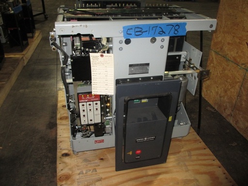 [037248] 3200 Amp, GENERAL ELECTRIC, AKR-6D-75, 480 V., 120 VAC, MICRO-VERSA TRIP LSIG:1