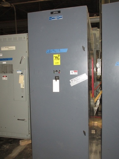 [037627] 1200 Amp, CUTLER HAMMER, 150VCP-W500, 13.8 KV, INDOOR HOUSED, SWITCHGEAR