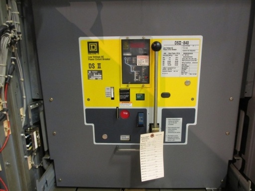 [037818] 4000 Amp, SQUARE D, DSII-840, 480 V., M/O, D/O, RMS-810D LSI