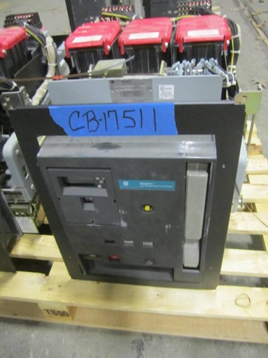 [037880] 1600 Amp, GENERAL ELECTRIC, WPF-16, 480 V., E/O, D/O, 48 VDC, BELL ALARM, LSIG