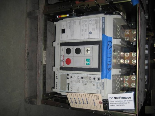 [039434] 2000 Amp, SIEMENS, SBS2020, 480 V., ELECTRICALLY OPERATED, STATIONARY MNT, LSIG
