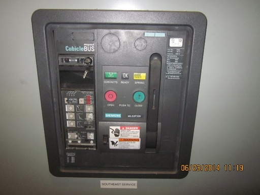 [039499] 2000 Amp, SIEMENS, WLS2F320, 480 V., MO/SM, LSIG, 65KA, UL Listed