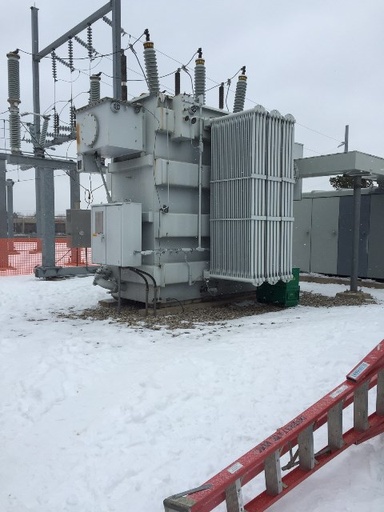 [039639] 15000/28000 KVA, Pri 115000 D, Sec 13800Y/7970, GENERAL ELECTRIC, LTC