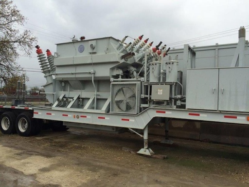 [040025] 15000 KVA, Pri 110000 D X 24900 D, Sec 4160Y/13200Y/24900Y, WESTINGHOUSE, MOBILE