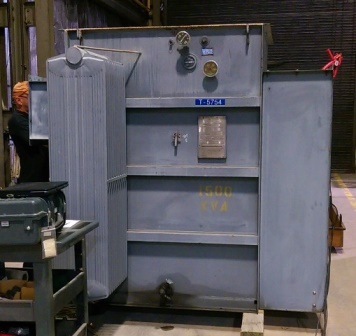 [040808] 1200 KVA, Pri 13200 D, Sec 480Y/277, SQUARE D, HV-CU / LV-AL WINDINGS: