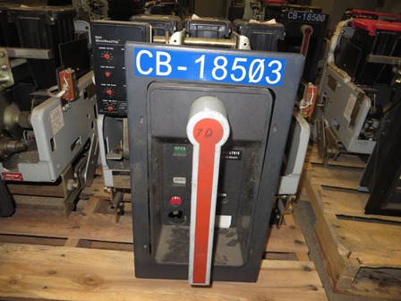 [041417] 1600 Amp, GE, AKR-8D-50, 480 V.,MANUALLY OPERATED, DRAW-OUT