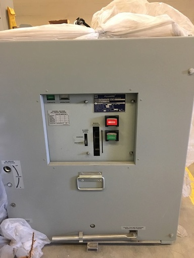 [041433] 1200 Amp, SQUARE D, FLUARC, 15 KV, 750 MVA, DRAW-OUT, 5 CYCLE:
