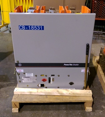 [041468] 1200 Amp, GE, VB1 4.16-250-3, 2000, 125 VDC CLOSE/TRIP/MOTOR, ML-18 MECHANISM:1