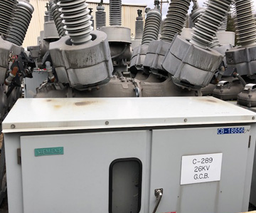 [041776] 3000 Amp, SIEMENS, No. SPS2-72.5-40-2, 72500 V., 2006, 125 VDC, FA2.20 MECH:1