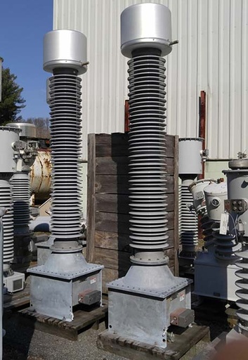 [041913] KUHLMAN ARTECHE POTENTIAL TRANSFORMER, 138/230 KV, 2004, 1200:1/2000:1, UNUSED:1