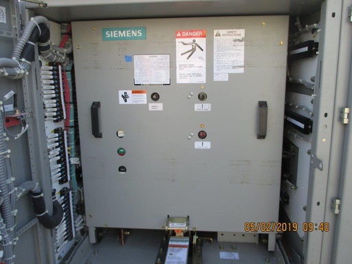 [042106] 1200 Amp, SIEMENS, 05-GMSG-0063-1200-164, 4760 V., 2010, 125 VDC CL/TR/MOT