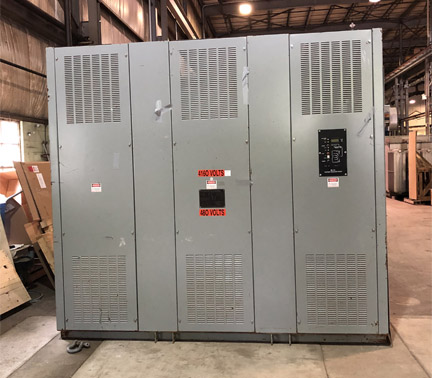 [042139] 2000 KVA, Pri 4160 D, Sec 480Y/277, 1993, WESTINGHOUSE, INDOOR, ALUMINUM:1