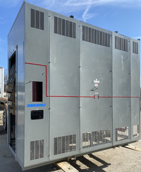 [042564] 2500/3333 KVA, Pri 4160 D, Sec 480Y/277, 1997, GE, CAST COIL, COPPER, INDOOR:1